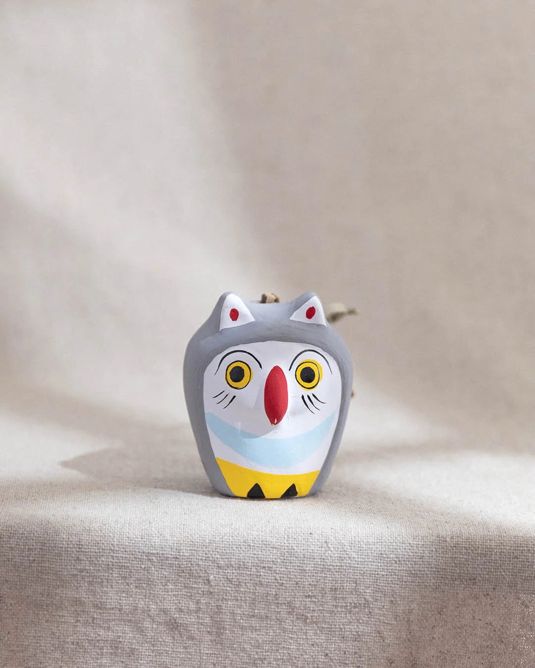 Nogomi Animal Bell – Japanese Clay Folk Toy