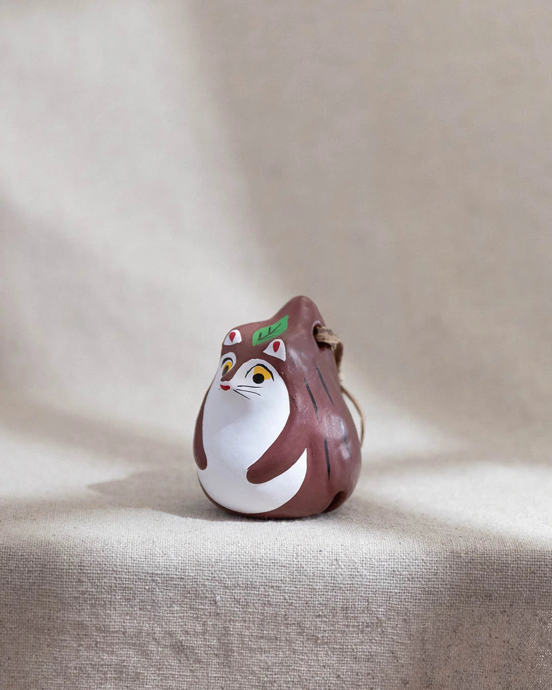 Nogomi Animal Bell – Japanese Clay Folk Toy