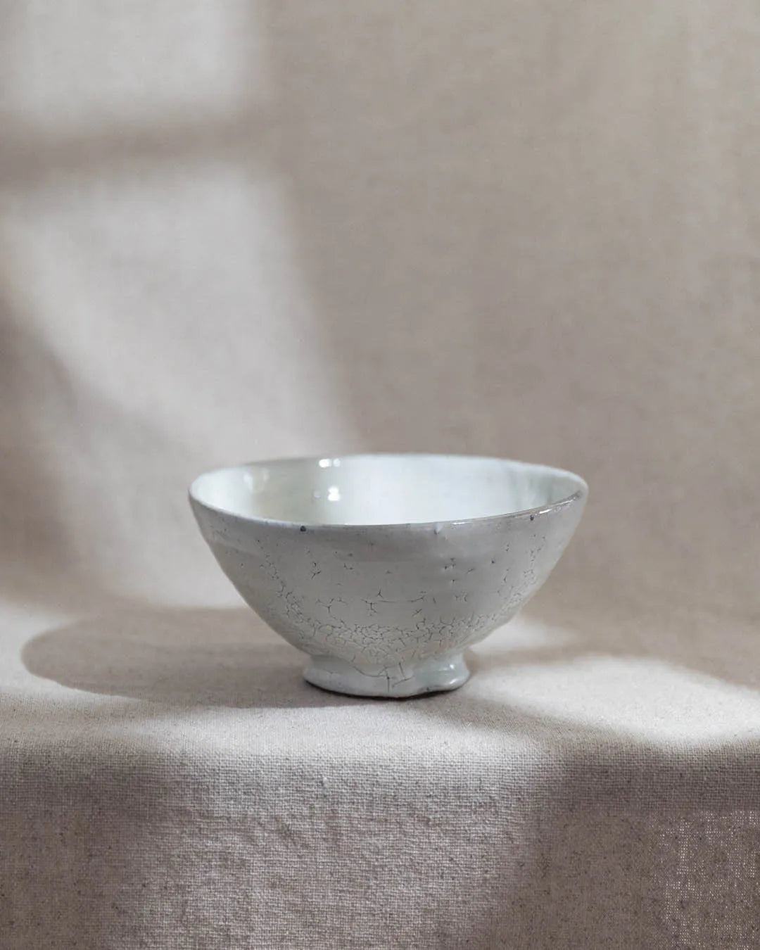 Japanese Ceramic Incense Bowl - White