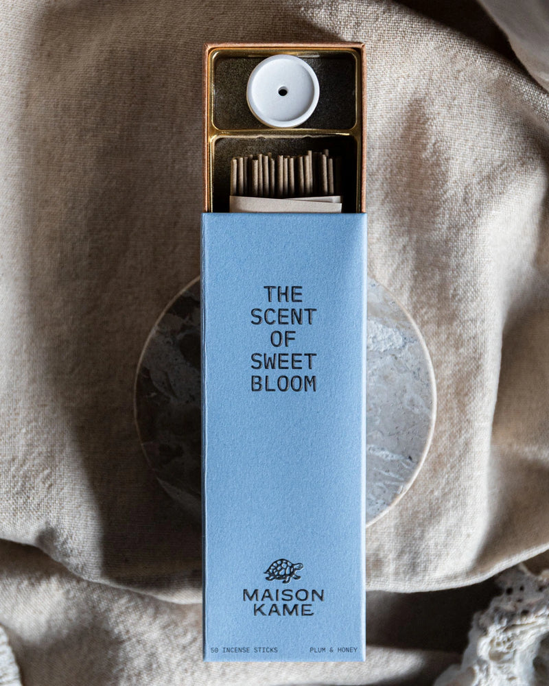 The Scent of Sweet Bloom – Honey & Plum Natural Incense Sticks