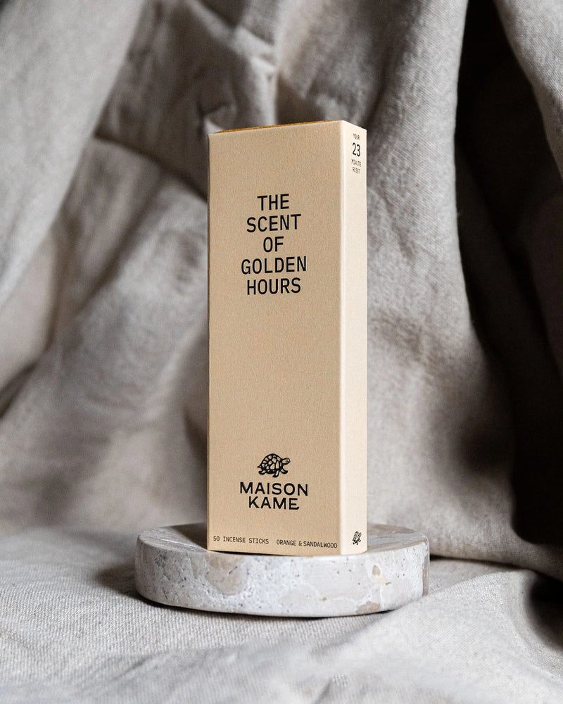 The Scent of Golden Hours – Orange & Sandalwood Natural Incense Sticks
