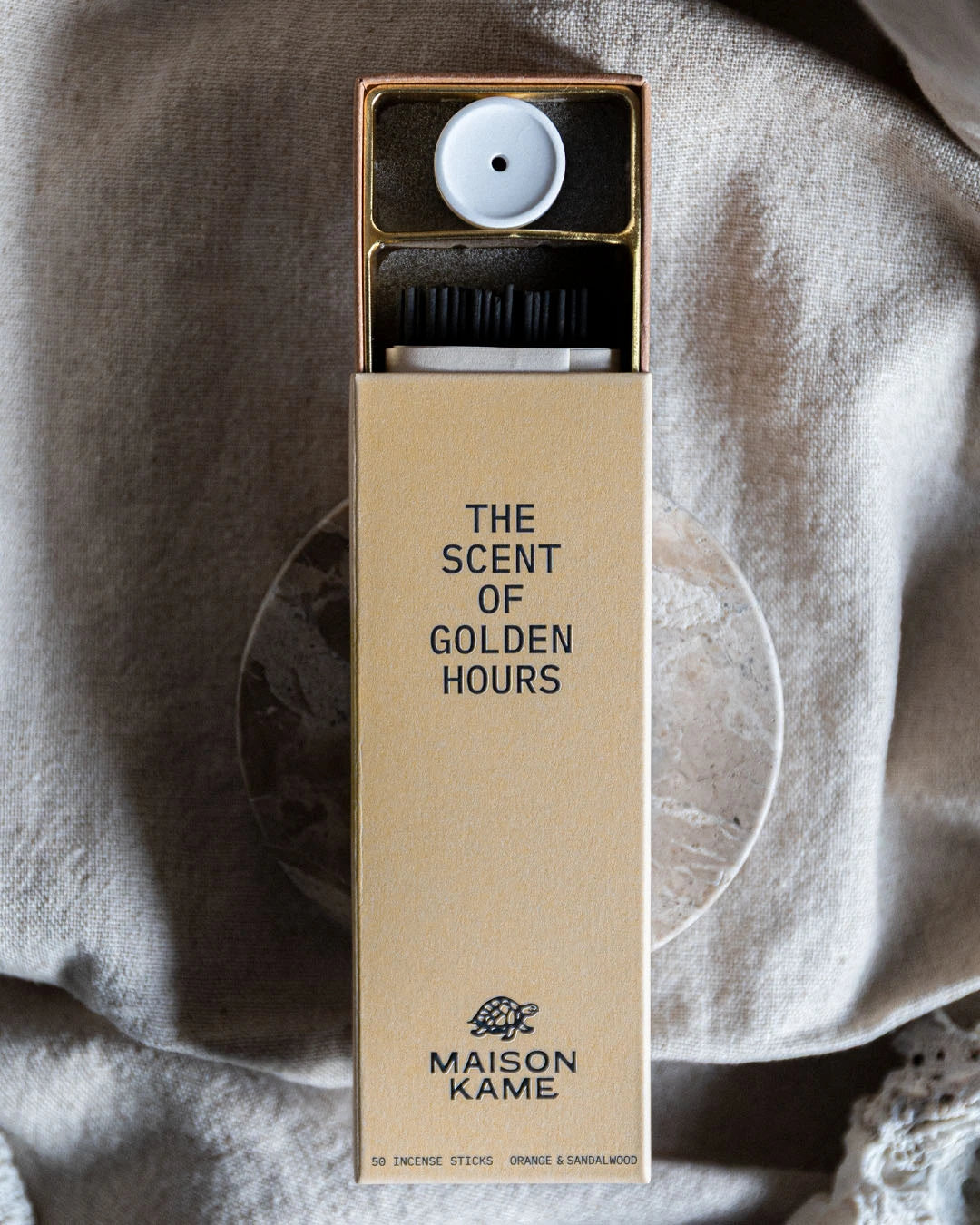 The Scent of Golden Hours – Orange & Sandalwood Natural Incense Sticks